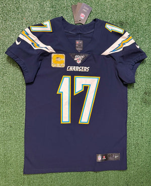 Philip Rivers Los Angeles Chargers Jersey #17 Nike Vapor Elite Navy Size 40 (M) NFL