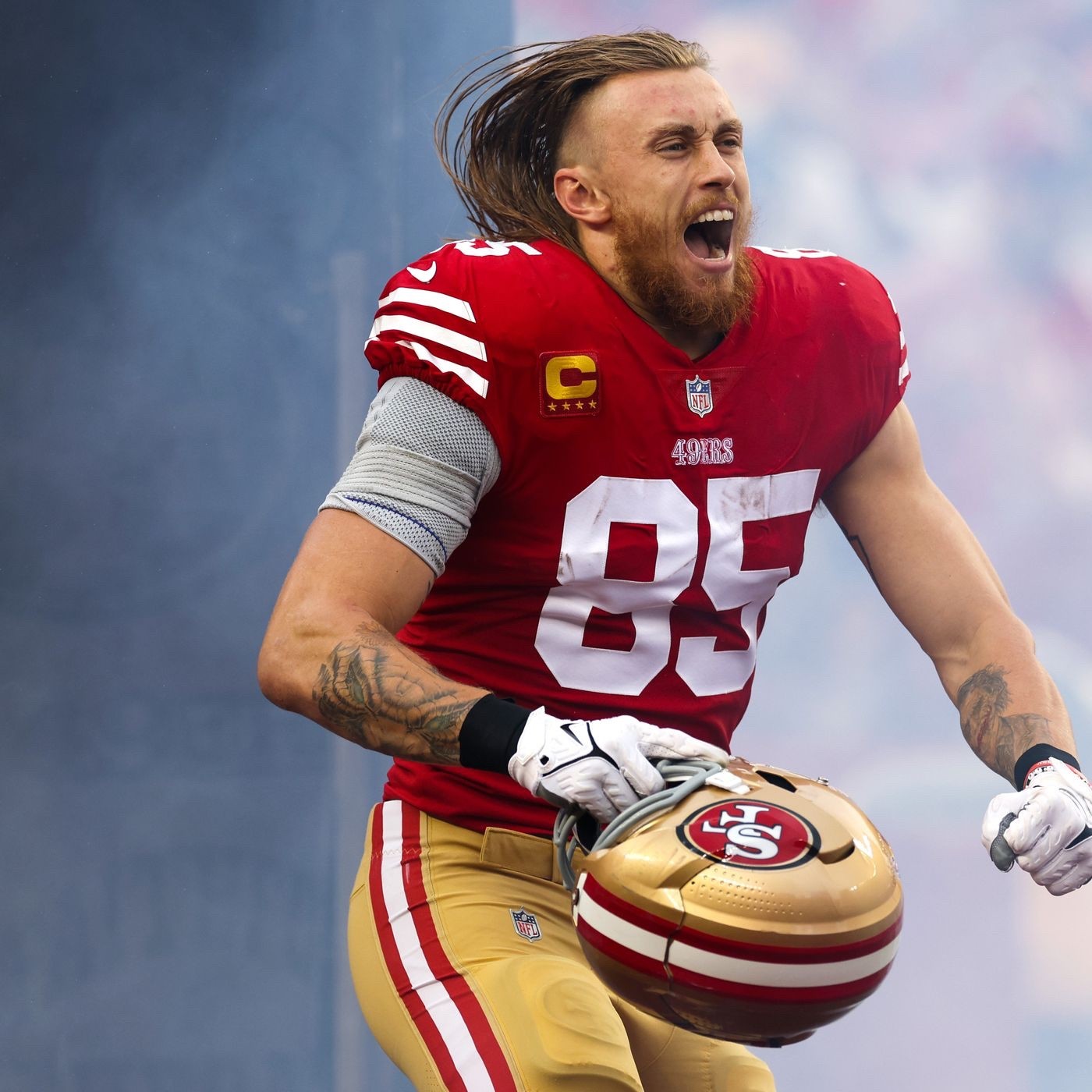 George Kittle San Francisco 49ers
Jersey #85 Nike Vapor Elite red
Size 40 (Medium) NFL