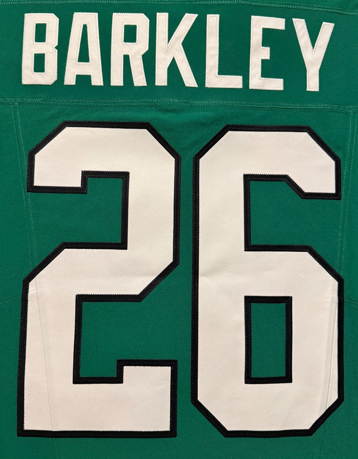 Saquon Barkley Philadelphia Eagles Jersey #26 Nike Vapor FUSE Elite Kelly Green Size 40 (Medium) NFL