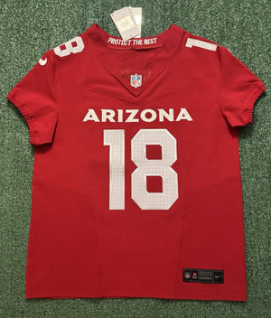 Marvin Harrison Jr Arizona Cardinals Jersey #18 Nike Vapor FUSE Elite red Size 44 (Large) NFL