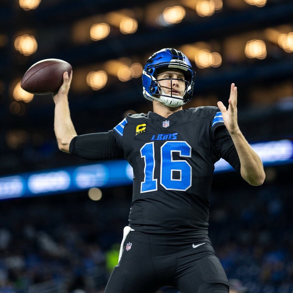 Jared Goff Detroit Lions Jersey #16  Nike Vapor FUSE Elite Black Size 40 (Medium) NFL