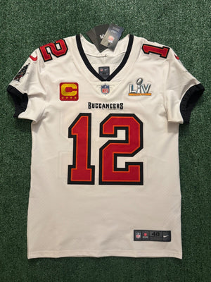 Tom Brady Tampa Bay Buccaneers Jersey #12 Nike Vapor Elite White size 40 (Medium) NFL