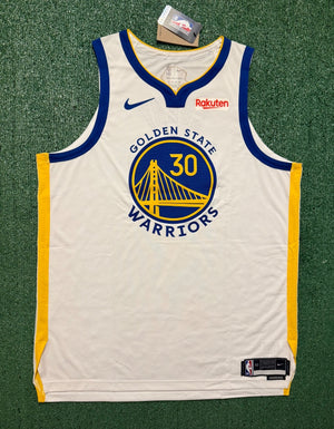 Steph Curry Golden State Warriors Jersey #30 Nike ADV Authentic White Size 52 (XL) NBA