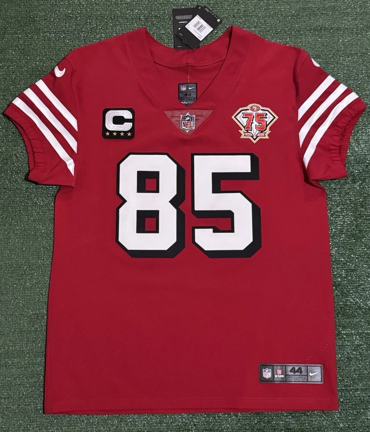 George Kittle San Francisco 49ers
Jersey #85 Nike Vapor Elite red
Size 44 (Large) NFL