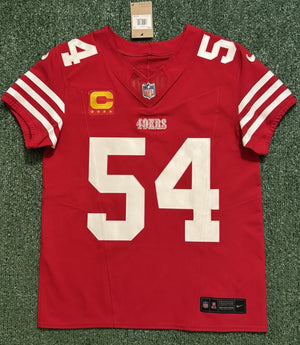 Fred Warner San Francisco 49ers
Jersey #54 Nike Vapor FUSE Elite red Size 40 (Medium) NFL