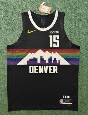 Nikola Jokic Denver Nuggets Jersey #15 Nike ADV Authentic Black Size 52 (XL) NBA