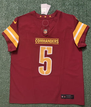 Jayden Daniels Washington Commanders Jersey #5 Nike Vapor Fuse Elite red size 48 (XL) NFL